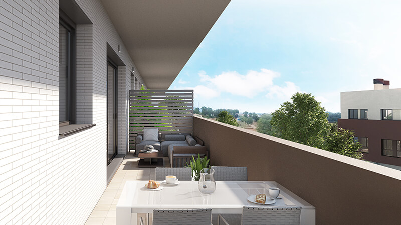 Espectaculars vistes i amples terrasses - Can Draper - Sinaclo